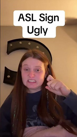 Learn How To Sign "Ugly" in ASL for Beginners | American Sign Language #shorts