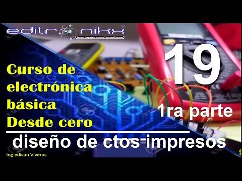Basic electronics course from scratch | Basic electronics course (#19 printed circuit design)