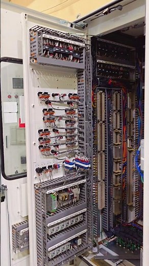 electrical panel and cable dressing termination 110 Kv Gis switchgear substation #electrical