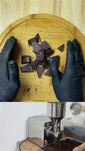 Nut Butter Machine making chocolate from bean to bar