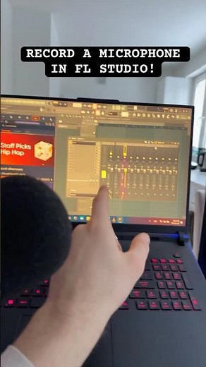 How to record a microphone in fl studio #flstudio #microphone #howtorecordmicrophoneinflstudio #fl