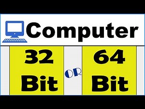 How to Check Computer Bit 32 or 64