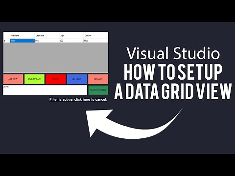 How To Setup A DataGridView With Controls In VB.NET