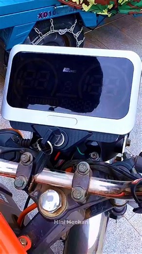 Mini Mechanic on Instagram: "Upgrade your electric ride with a digital LCD display 🚀 In this short video, see how to install an LCD speedometer/dashboard on an electric motorcycle, e-rickshaw, or e-scooter. This display shows speed, battery level, voltage, distance, and riding mode, making your electric vehicle smarter and more efficient. #DigitalLCD #ElectricVehicle #ElectricBike #EScooter #ERickshaw #shortsreels"