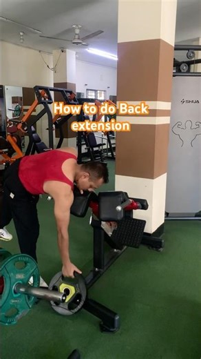 How to do Back Extention #backextension #backdays #backworkout #fitness