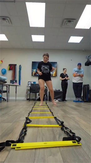 3.1K views | Ladder drills are used in physical therapy to retrain coordination, balance, and lower body control—especially after injury or surgery. These exercises help restore proper footwork, joint mobility, and movement timing. They’re especially valuable in rehab for athletes or anyone working to regain stable, confident motion during walking, running, or quick direction changes. #exercise #therapy #recovery | Precision Care Medical & Sports Performance | Facebook
