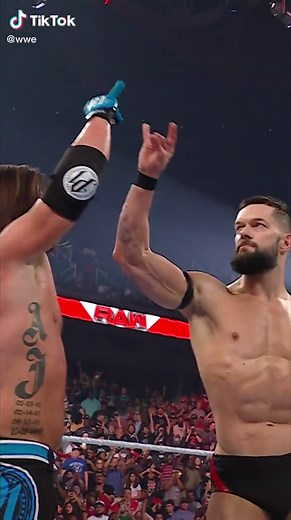 Too. Sweet. #WWE #FinnBalor #AJStyles #WWERaw