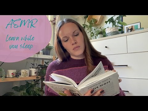 ASMR Learn About Psychology While You Sleep (From a real professor)