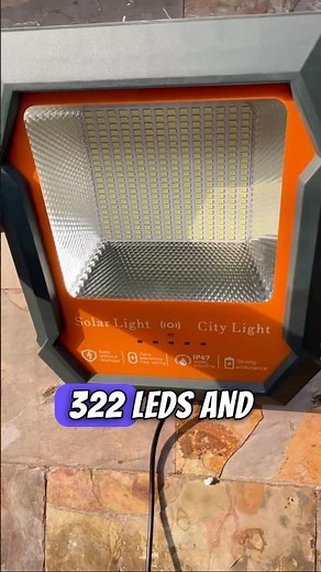 Solar Flood Light From Lumencity