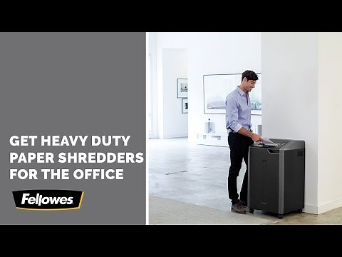 The Best Large Office Paper Shredders-Fellowes® Powershred® 400 Series 100% Jam Proof Shredders