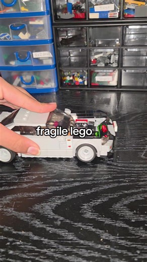 This mod is so fragile 😭 #lego #fyp #viral #Nissan #gtr | legos