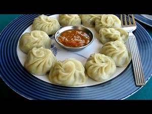 Chicken Momos Recipe//How to make Momos at Home//Steamed Momos//Chicken Dumbling