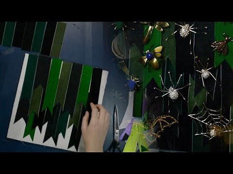 Velvet Shadowbox DIY Brooch Display // A Mini Craft