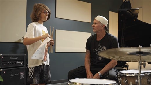 Red Hot Chili Peppers' Chad Smith Surprises Drum Students as Substitute Teacher