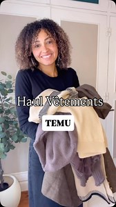 🛍️ Haul TEMU 🛍️ **Collaboration commercial Téléchargez l’application TEMU et saisissez le code (*dyd3596*) pour obtenir tous les articles à petit prix sur le site @temu_france #temufind #temushopping #haul #haultemu #shopping #shoppinghaul #blazer #cardigan | Debi Shopwithme
