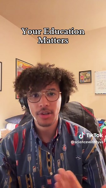 At the end of the day, I want people to feel confident with the things that they understand and lean into their curiosities to pursue knowledge in exciting ways. I’m here to help however I can, so always feel free to ask questions. As always, stay curious! ##passion##college##education##educationmatters