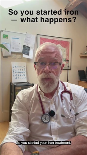 How fast does iron work? Don’t worry if your Hb seems slow to rise in the beginning. Iron is doing its work in the bone marrow and other cells. #irondeficiency #ferritin #hematology #fatigue #fyp