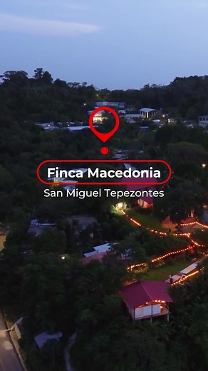 Disfruta de la naturaleza en Finca Macedonia, El Salvador