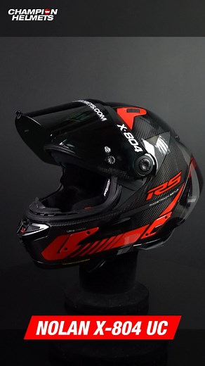 Nolan X-804 RS Ultra Carbon, brand new racing helmet available at ChampionHelmets.com #blackfridaydeals #helmets #motorcycles | Champion Helmets