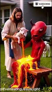 Jesus with Alien 👽#jesus #alien #amen #bible #deus