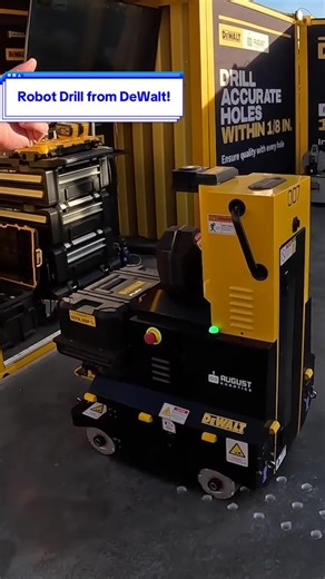 Explore DeWalt's Robot Drill Unveiled at World of Concrete 2026