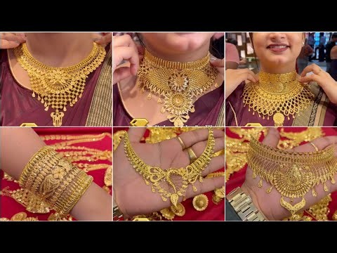 Gold Necklace Designs 2026 | Latest Gold Necklace Collection with Price & Weight