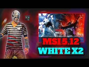 Finally the best version MSI 5.12 WHITE X2 + 240FPS aim settings with FF V7A!!