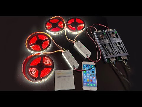 How to Connect 100Ft CCT LED Strip Lights For Living Lighting