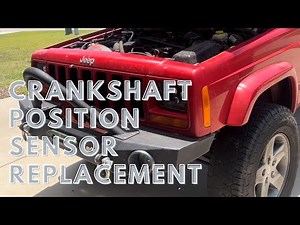 Replace Jeep 4.0 crankshaft position sensor how to (xj, wrangler, Cherokee, Grand Cherokee)