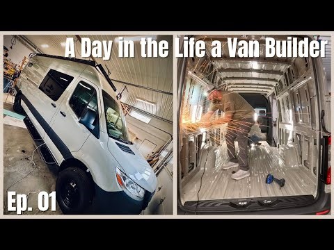 Full-time Van Builder Sprinter 170 Conversion - Ep. 01