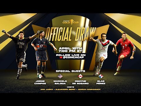 Official Draw | 2025 Concacaf Gold Cup