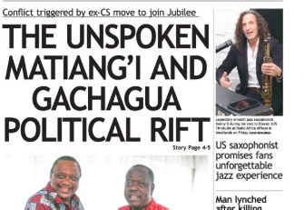 The News Brief: The unspoken Matiang'i and Gachagua political rift