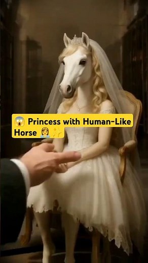 👸✨ Beautiful Princess Riding a Human-Like Horse 😱 | Most Magical Creature Ever!