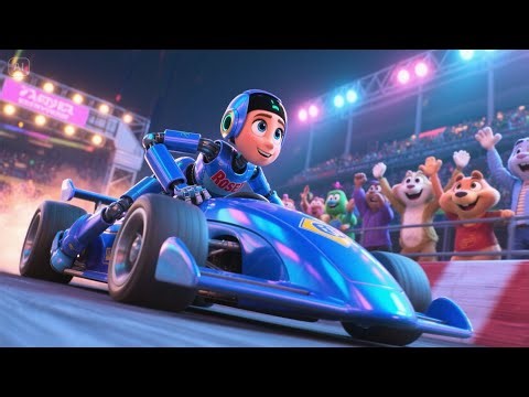 🤖 Rosie’s Rocking Robot Race Rally | ABC Fun for Kids | MomoMello & MerryMilo