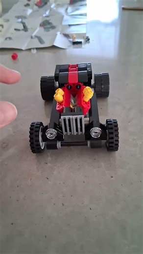 Lego drag car