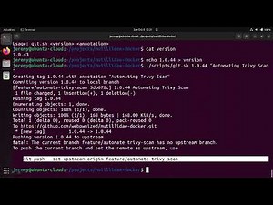 Automating AquaSec Trivy scan with GitHub Action