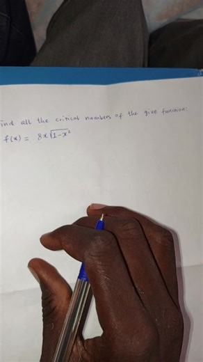 #creatorsearchinsights #maths # how to find the critical numbers of the function