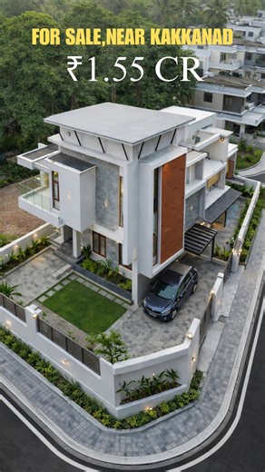 Infinite Properties on Instagram: "Sold out ✅Premium Independent House for Sale – Pukkattupady–Kunjattukara (Near Kakkanad) 5.5 cents original land | 4 BHK | 2450 sq. ft. Fully furnished independent house with a signature integrated luxury room. Key Features: • Clear well water • 3 car parking spaces • Two gates • Flood-free area • 2 courtyards & 2 balconies • 4.5 m wide frontage road Location Highlights: • 250 m from Aluva–Kunjattukara bus route • 550 m from Pukkattupady Junction • 15 min to Ka