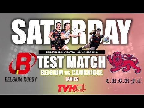 Belgium Ladies vs. Cambridge University Ladies