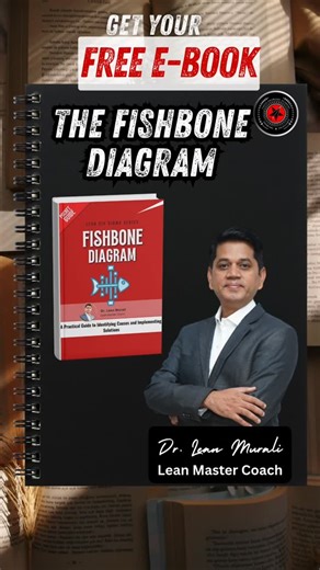 Dr. Lean Murali on Instagram: "Comment “The Fishbone Diagram” to get this FREE eBook where I decode problem-solving using the 6M methodology to identify root causes and solve problems. Join my upcoming Lean Six Sigma webinar: https://tinyurl.com/free-Lean-six-sigma-webinar #LeanSixSigma #FishboneDiagram #RootCauseAnalysis #ProcessImprovement #ContinuousImprovement"