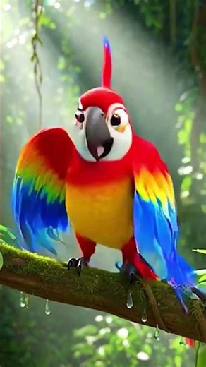 Parrots Vs Humans Who Can Sing BETTER Rhymes #parrot moments #nursery