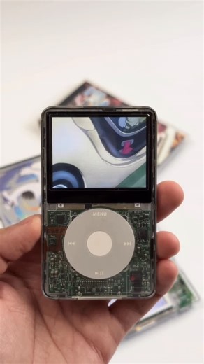 Zaku_mods on Instagram: "iPod and MP3 player restock coming soon . . . . . . . . . . #ipod #initiald #retro #anime"