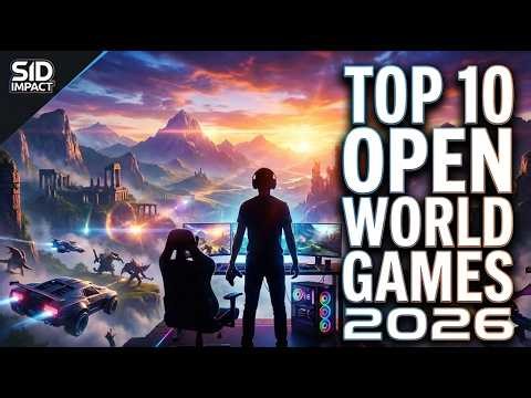 Top 10 Best PC Open-World Games 🔥 | Ultimate Ranking (2026)