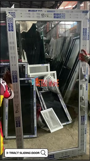 2.9K views | Our new 3-track sliding door 朗 Available in White & Brown frame. | Metro Home Hardware & UPVC Windows-Doors | Facebook