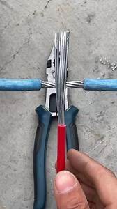 How to achieve a high-quality wire connection using just a simple tool—a pair of pliers. | Mmdiyshorts