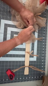 DIY Paint Stick Swag🍃Comment swag23 for my free step by step tutorial #holliehobbies | Hollie Hobbies