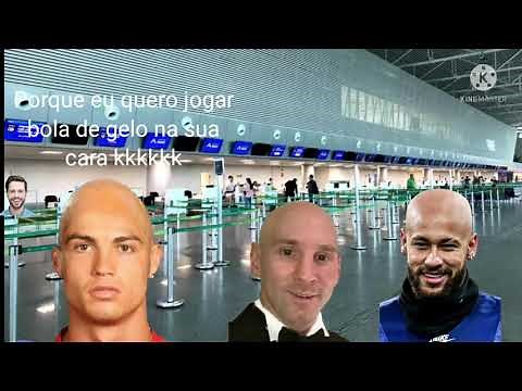 As aventuras de Messi careca, Cerrisete careca e Neymar careca (parte 2)