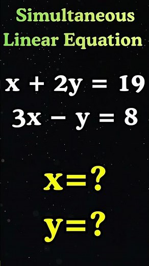 Simultaneous Linear Equations | IGCSE & Grade 9–10 Algebra | Part-12