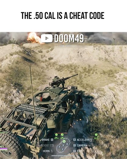 8.8K views · 60 reactions | The 50 cal is a cheat code in Battlefield 6 #gamers #gaming #battlefield6 #gamer #Battlefield #Gameplay | DooM49 | Facebook