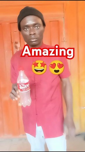 Amazing magic trick of bottle and marker